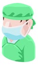 Surgeon Doctor Man Avatar People Icon