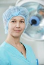 Surgeon doctor portrait Royalty Free Stock Photo