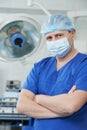 Surgeon doctor in surgery operation room Royalty Free Stock Photo