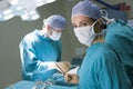 Surgeon Getting Ready To Operating On A Patient Royalty Free Stock Photo