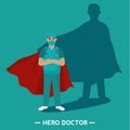 Surgeon Medical doctor heroe cape