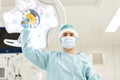 Surgeon in operating room at hospital