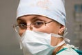 Surgeon woman Royalty Free Stock Photo