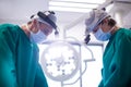 Surgeons in operation room Royalty Free Stock Photo