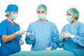 Surgeons working Royalty Free Stock Photo