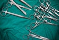 Surgery equipment in the operating room