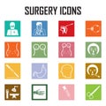 Surgery icons.