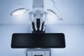 Surgery room with robotic surgery Royalty Free Stock Photo