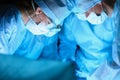 Surgery team in the operating room Royalty Free Stock Photo