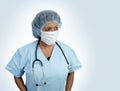 Surgical Blues Royalty Free Stock Photo