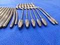 Surgical DeBakey Vascular Dilators Set Royalty Free Stock Photo