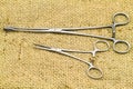 Surgical instrument (straight hemostat, sponge forceps)