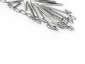 Surgical instruments arranged in a pattern 4 Royalty Free Stock Photo