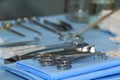 Surgical instruments Royalty Free Stock Photo