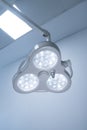 Surgical lamp operating theatre. Dentist\'s office interior. Operating dental implant room
