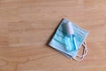 Surgical mask and alcohol cleansing sprey for use protect coronavirus or covid19