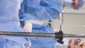 Surgical operation on leg veins, endovenous ablation, sclerotherapy and vein removal