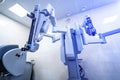 Surgical robot. Modern surgical system. Minimally invasive robotic surgery Royalty Free Stock Photo