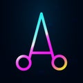 Surgical scissors nolan icon. Simple thin line, outline vector of health icons for ui and ux, website or mobile application