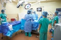 Surgical Team Working In Operating Theatre