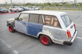 SURGUT, RUSSIA - AUGUST 4, 2018: old car Lada on the parking lot