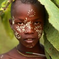 Suri boy with flower decoration