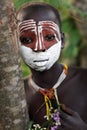 Suri girl with face painting