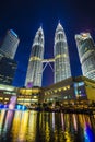 KLCC - Petronas Twin Tower Royalty Free Stock Photo