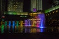 The Suria KLCC shopping mall. The mall is located in the Kuala Lumpur City Centre district near the famous Petronas Towers Royalty Free Stock Photo