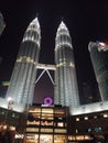 SURIA twin towers Kuala Lumpur Malaysia Royalty Free Stock Photo