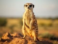 Suricate Made With Generative AI illustration