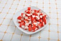 Surimi - crab fingers Royalty Free Stock Photo