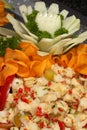 Surimi Salad Royalty Free Stock Photo