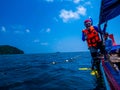 Snorkeling in Mu Koh Surin or Surin Island, Thailand : March 2019