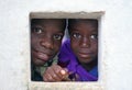 Suriname kids, at school