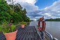 The Suriname River In The Amazon Royalty Free Stock Photo