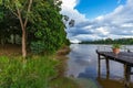 The Suriname River In South America Royalty Free Stock Photo