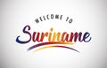 Welcome to Suriname