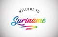 Welcome to Suriname poster