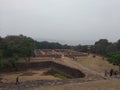 suroundings of the great stupa at sanchi, madhya pradesh Royalty Free Stock Photo