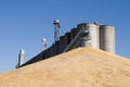 Surplus Corn elevator Royalty Free Stock Photo