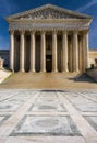 The Surpreme Court Building, in Washington, DC. Royalty Free Stock Photo