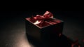 Surprise unwrapped open gift package