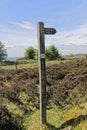 Surprise View sign post in the Peak District