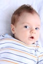 Surprised baby Royalty Free Stock Photo