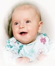 Surprised baby Royalty Free Stock Photo