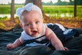 A Surprised Baby Sailor Girl