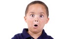 Surprised boy boy Royalty Free Stock Photo