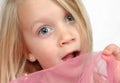 Surprised Childs Face Royalty Free Stock Photo