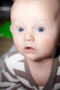 Surprised Chubby Baby Royalty Free Stock Photo